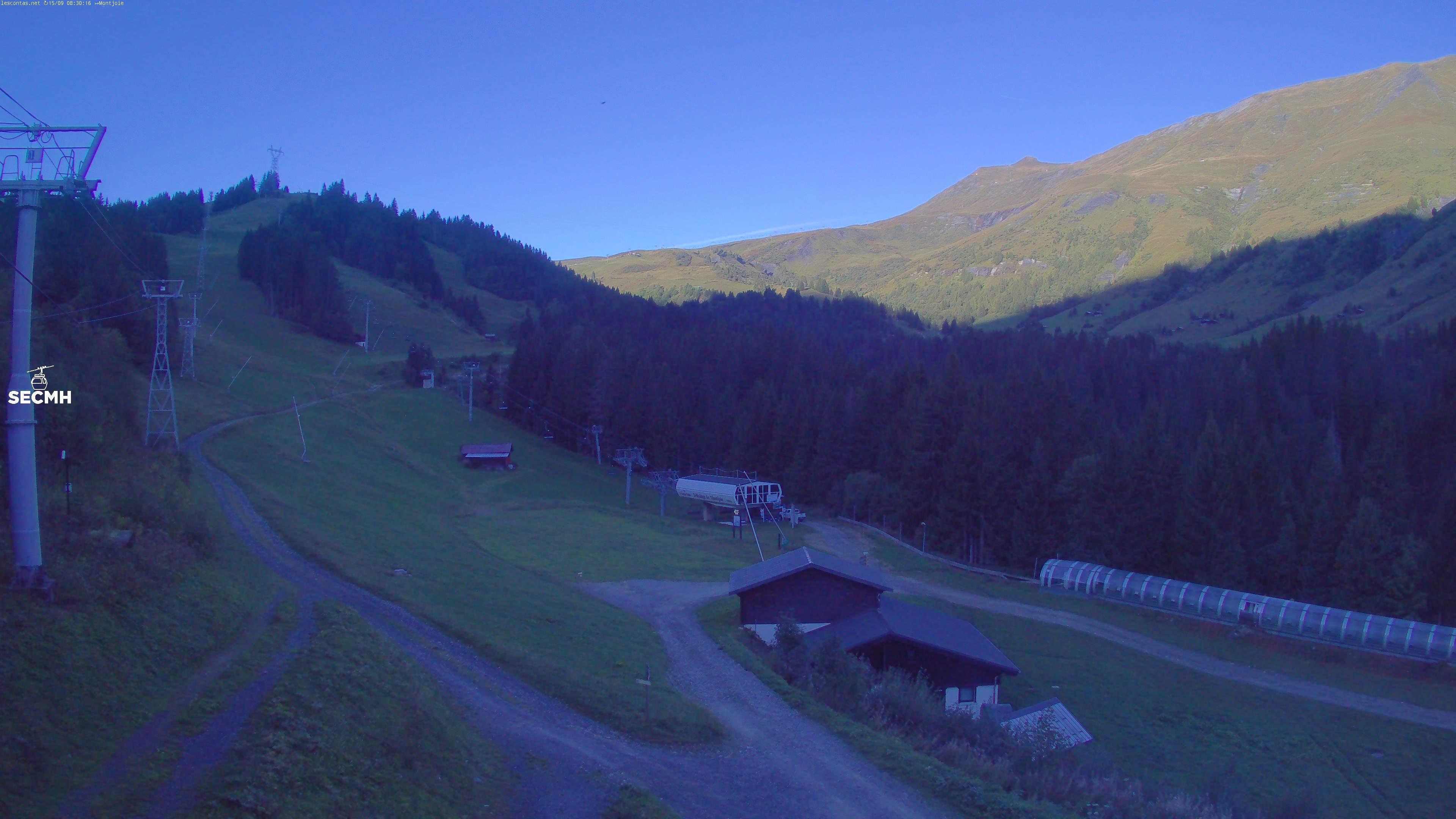 Archiv Foto Webcam Les Contamines, L'Etape