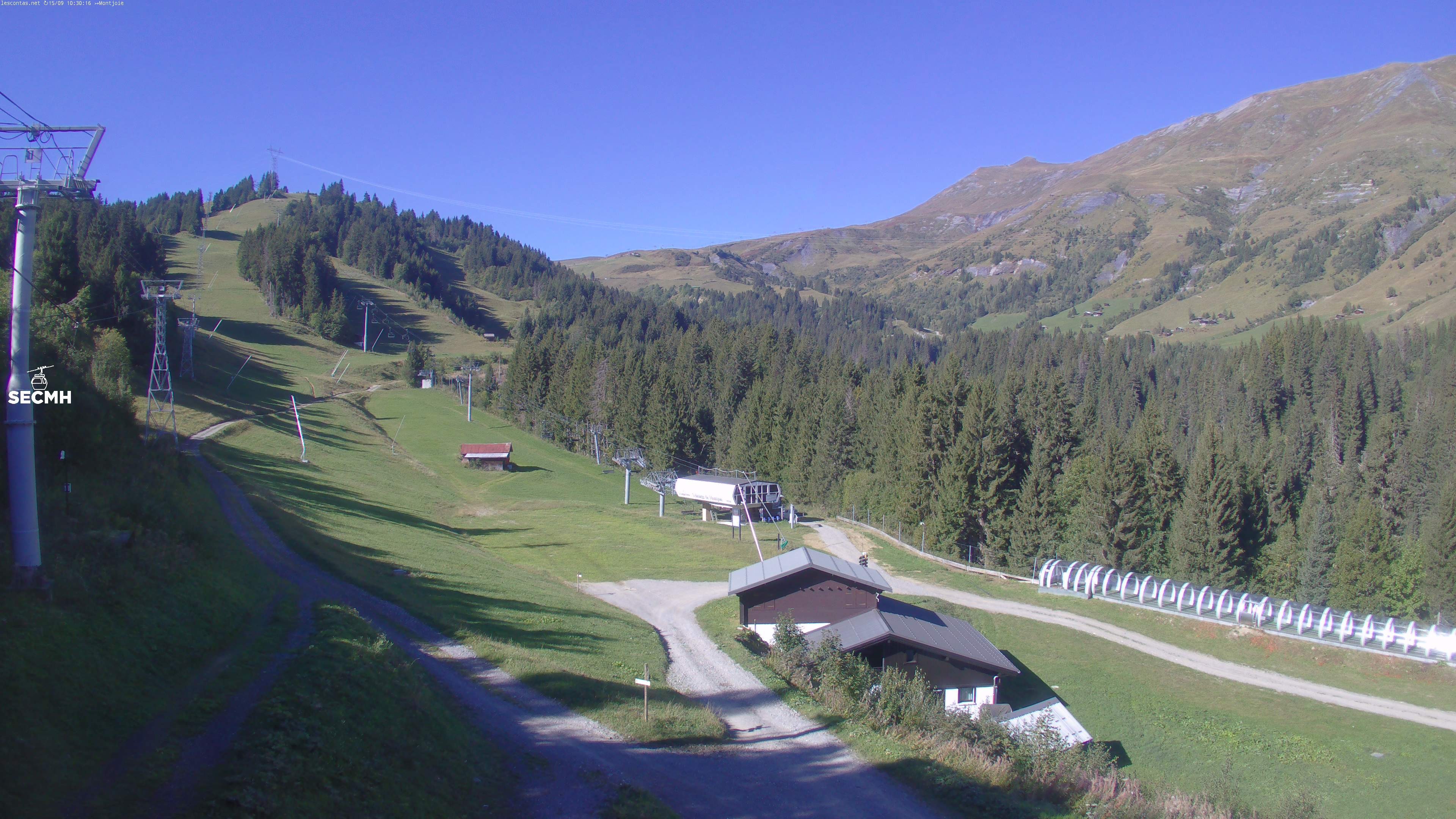 Archiv Foto Webcam Les Contamines, L'Etape