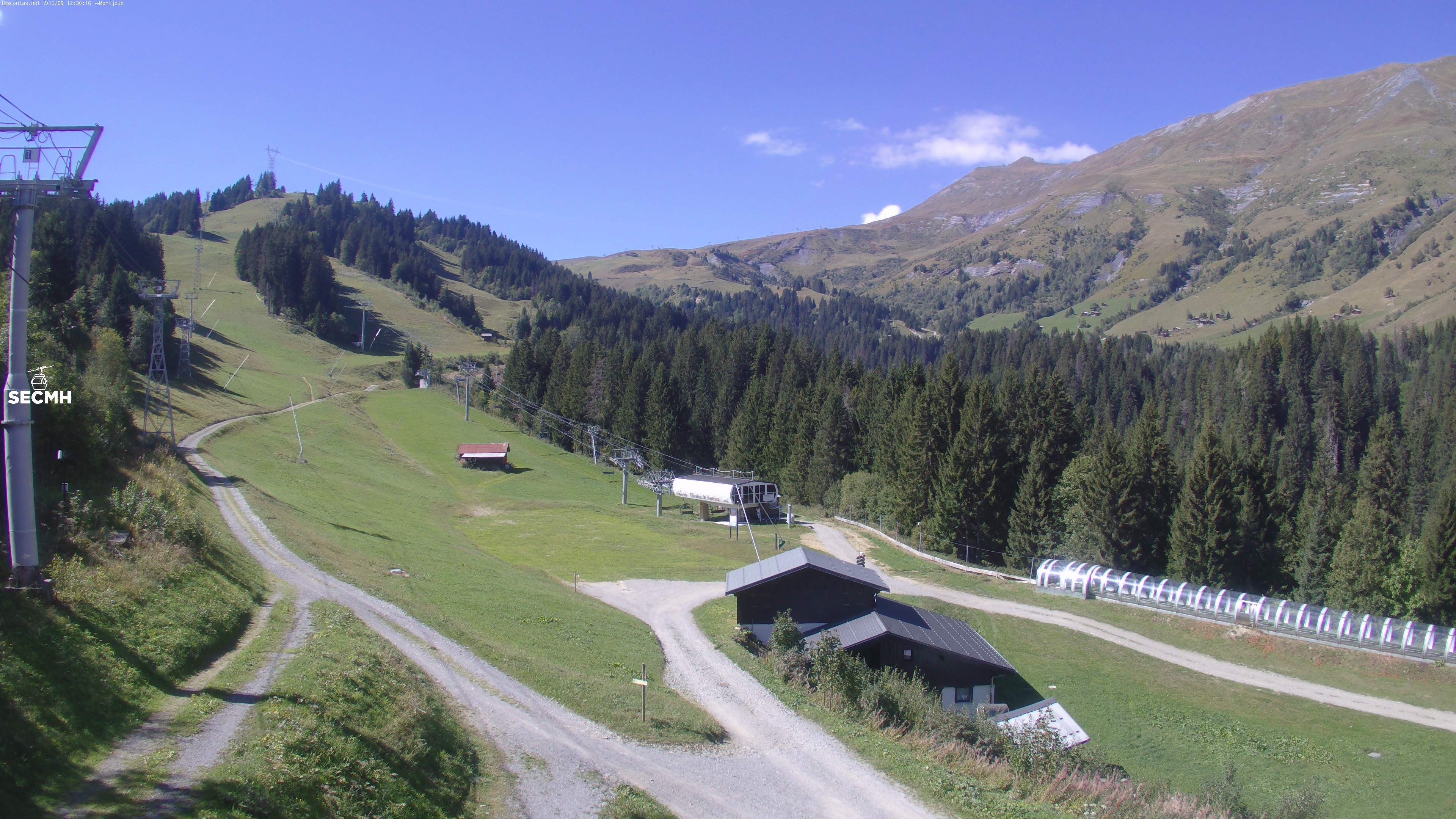 Archiv Foto Webcam Les Contamines, L'Etape