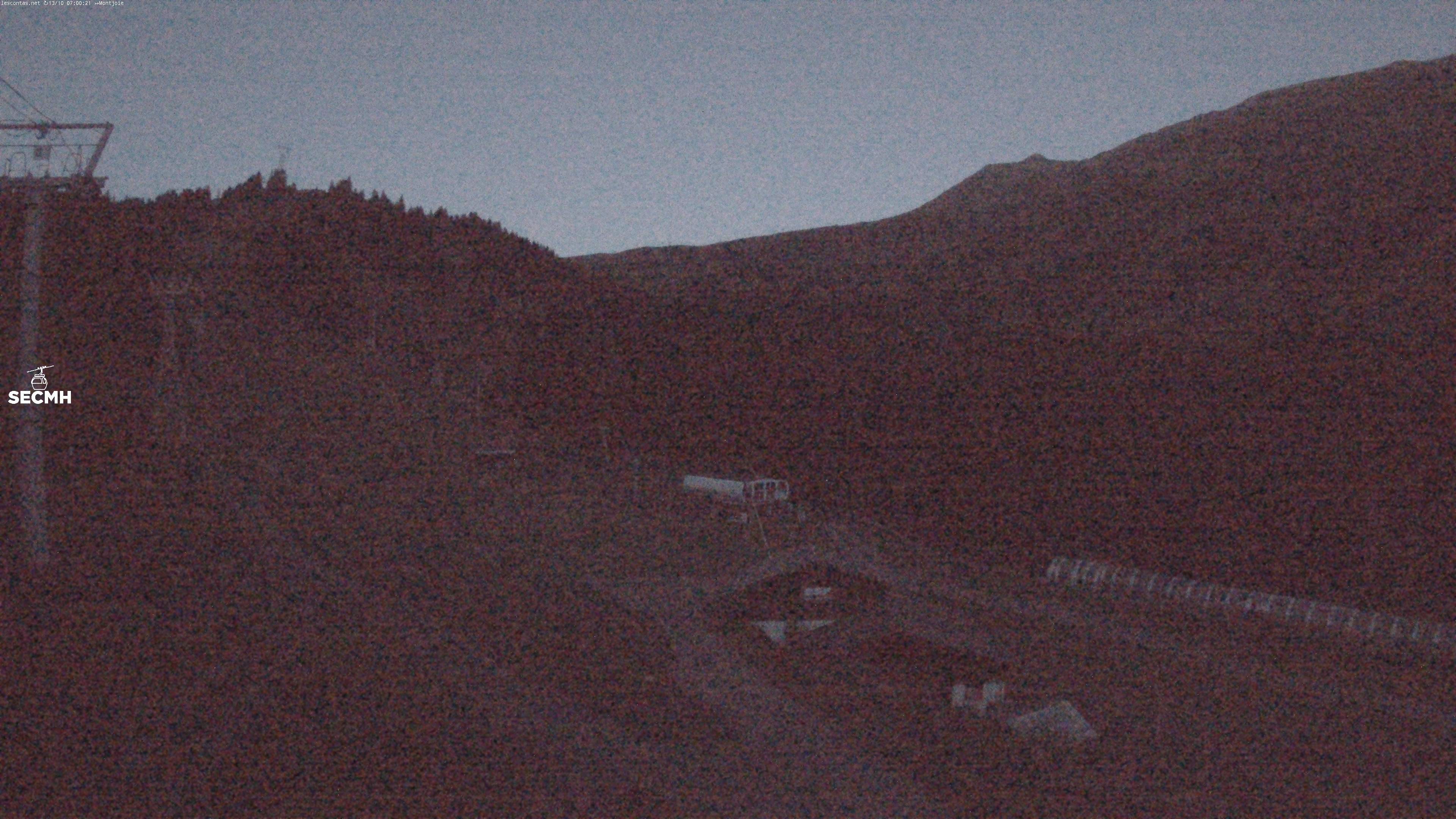 Archiv Foto Webcam Les Contamines, L'Etape