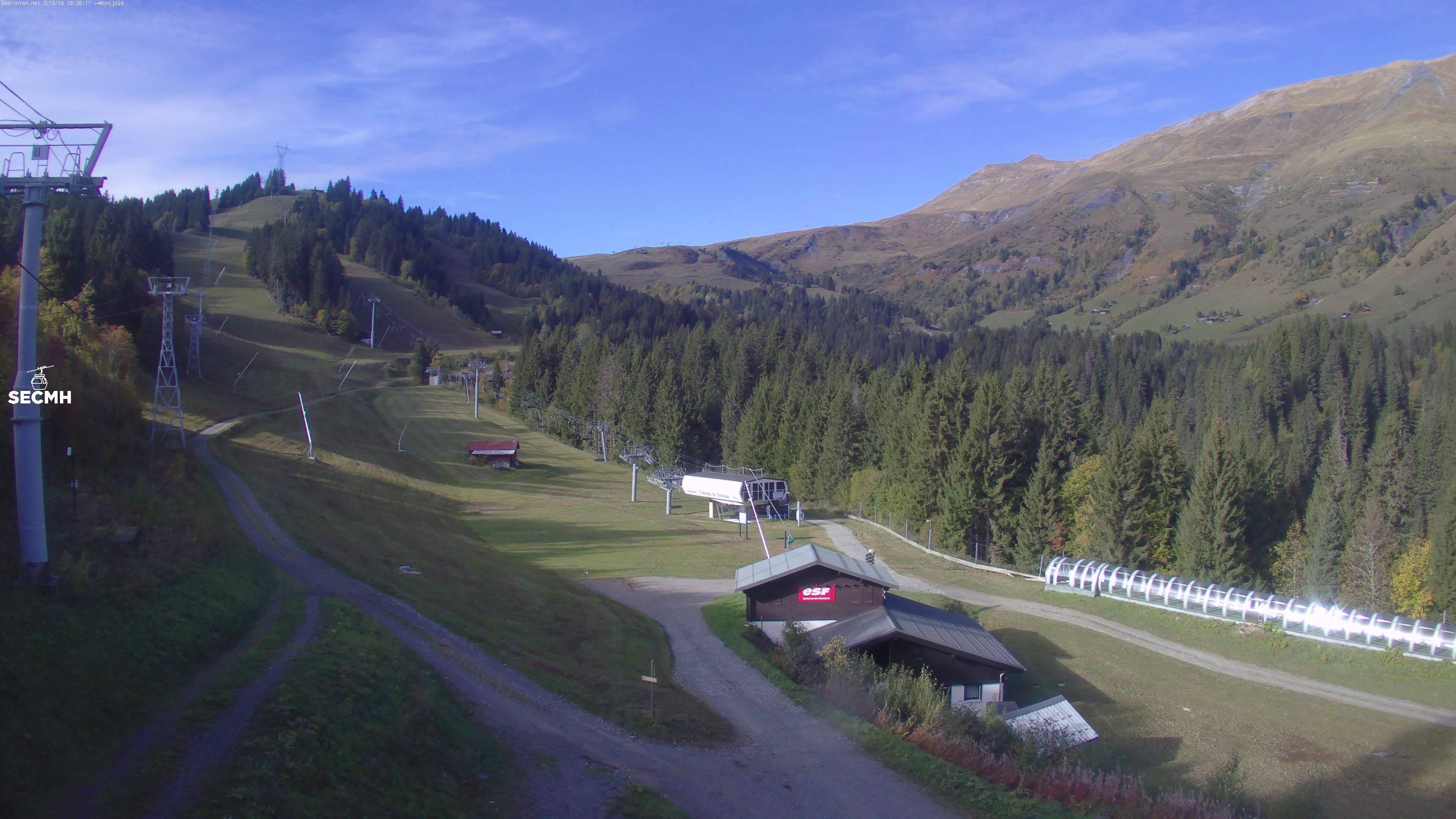 Archiv Foto Webcam Les Contamines, L'Etape