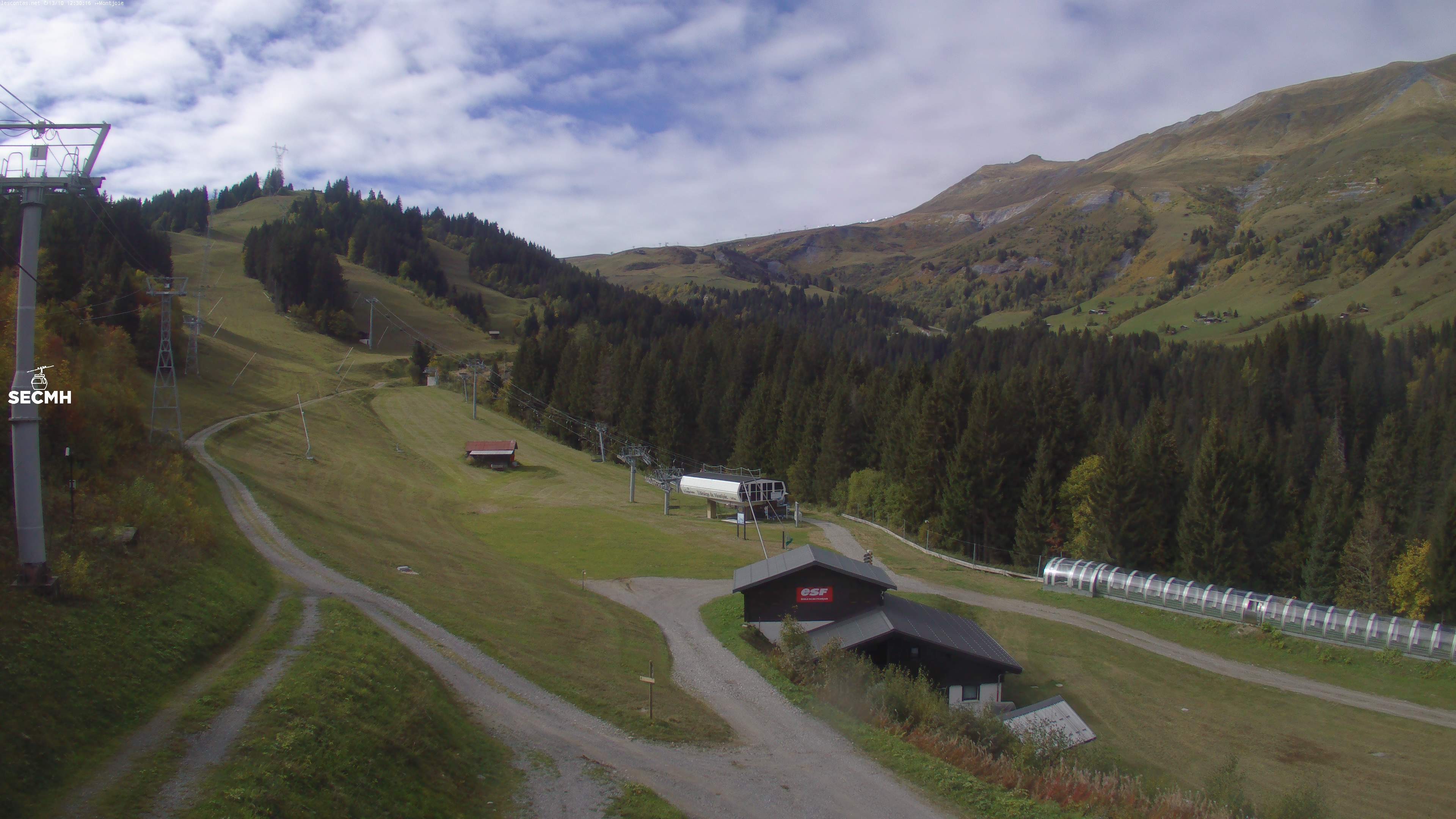 Archiv Foto Webcam Les Contamines, L'Etape