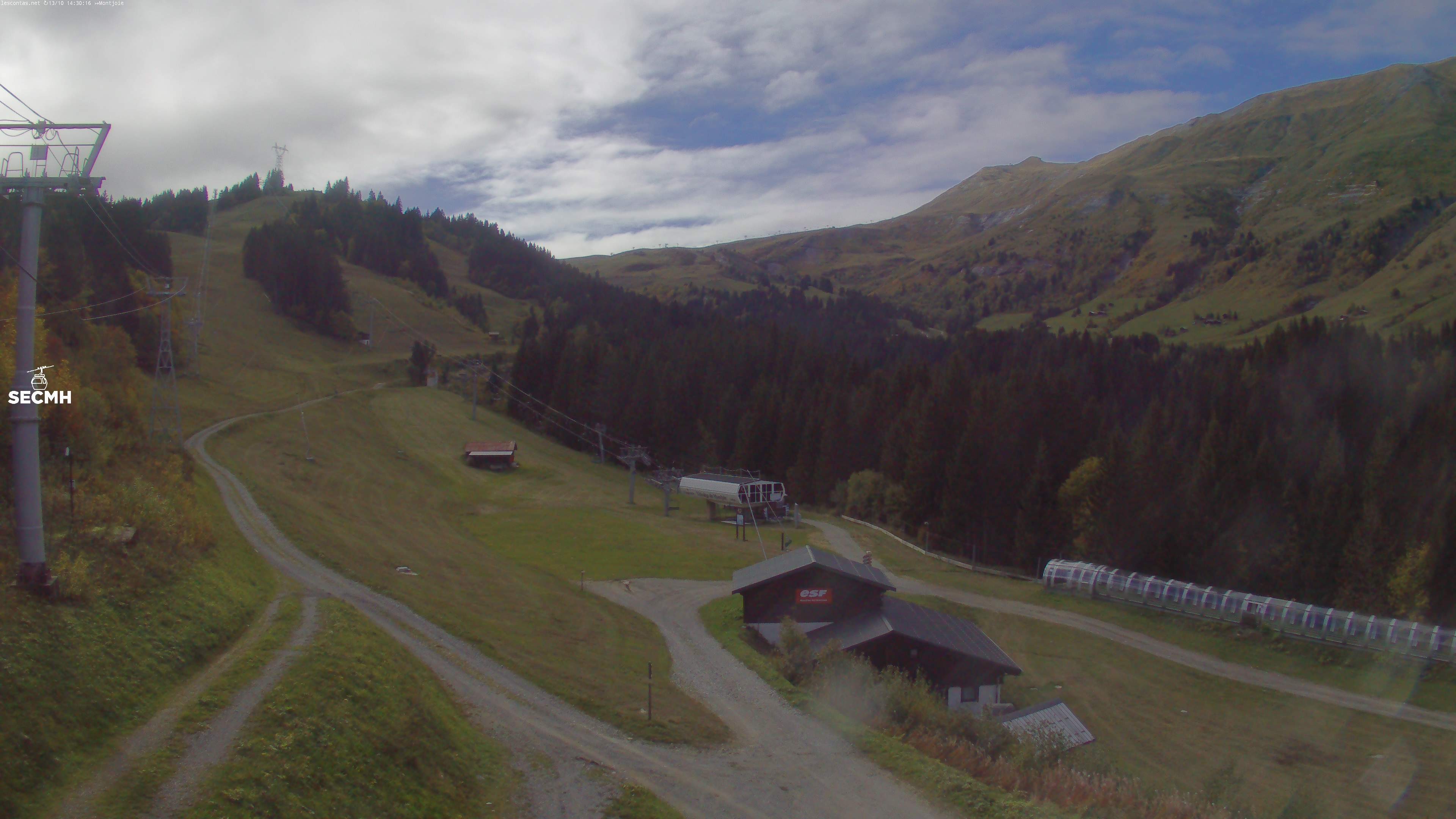 Archiv Foto Webcam Les Contamines, L'Etape