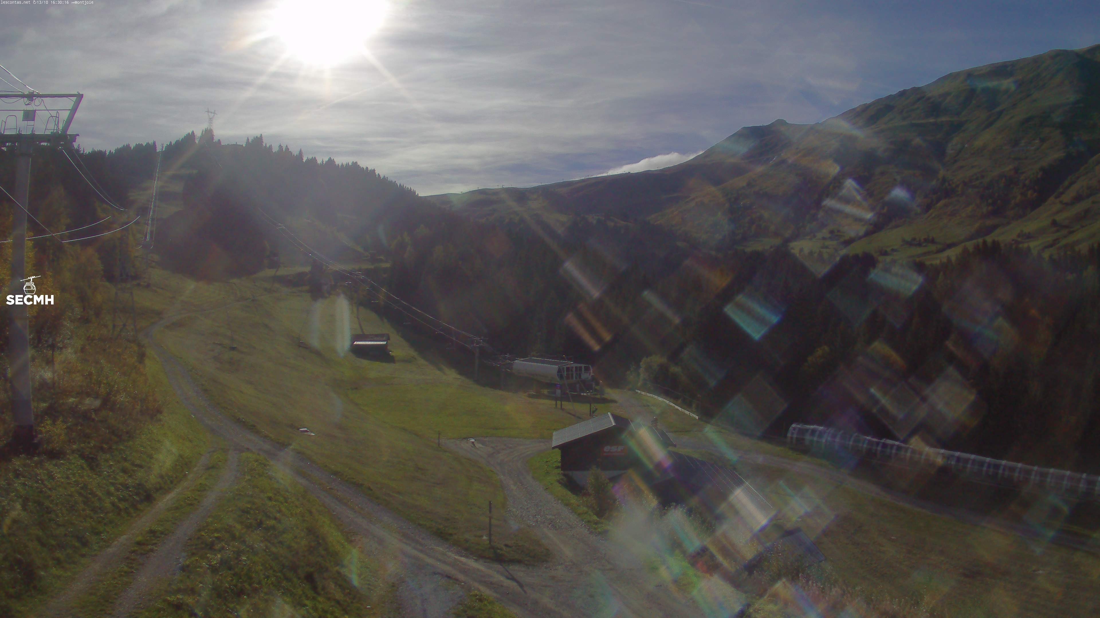Archiv Foto Webcam Les Contamines, L'Etape