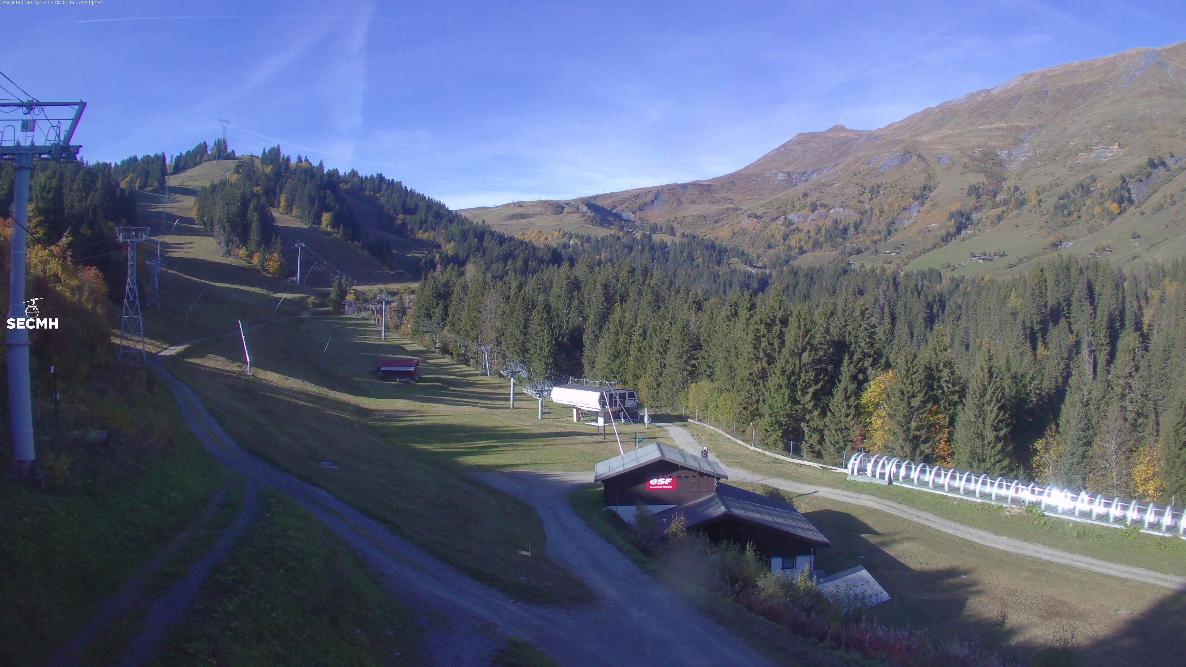 Archived image Webcam Les Contamines Montjoie: L'Etape