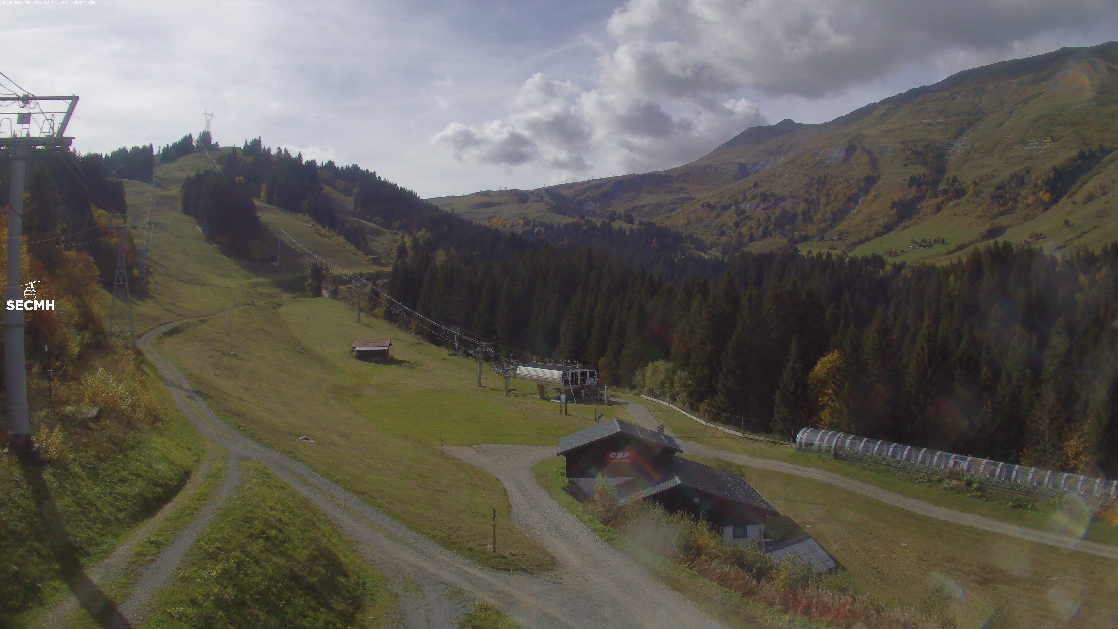Archived image Webcam Les Contamines Montjoie: L'Etape