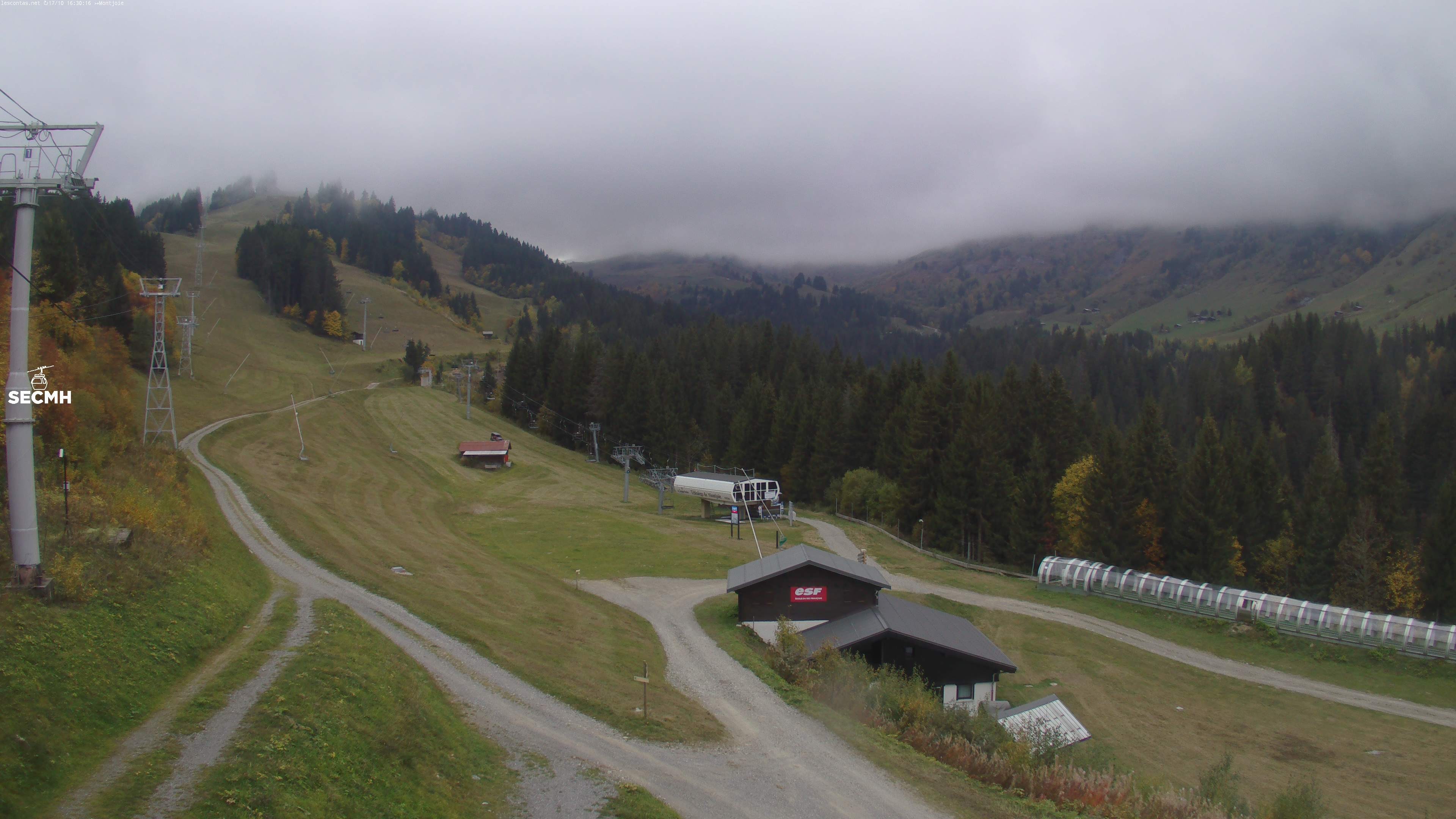 Archived image Webcam Les Contamines Montjoie: L'Etape