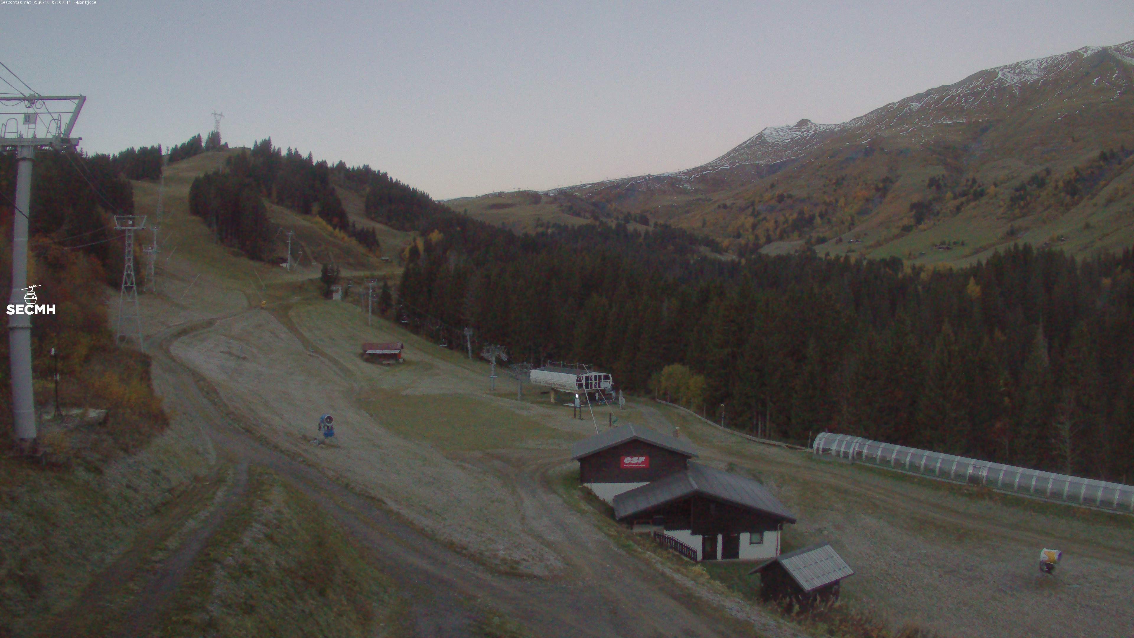Archiv Foto Webcam Les Contamines, L'Etape