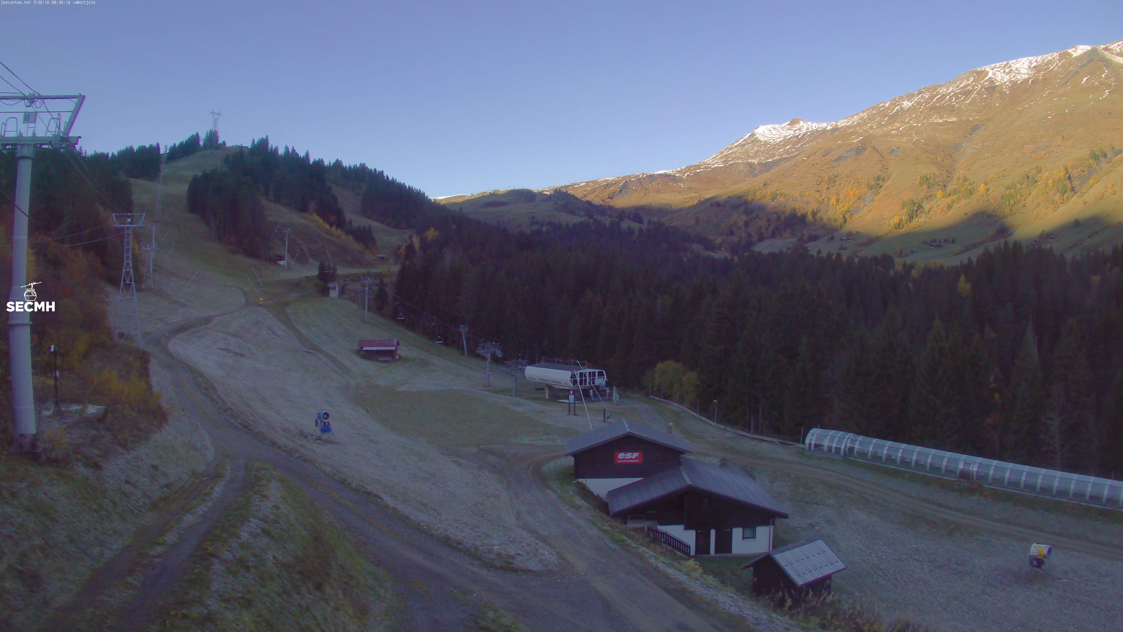 Archiv Foto Webcam Les Contamines, L'Etape