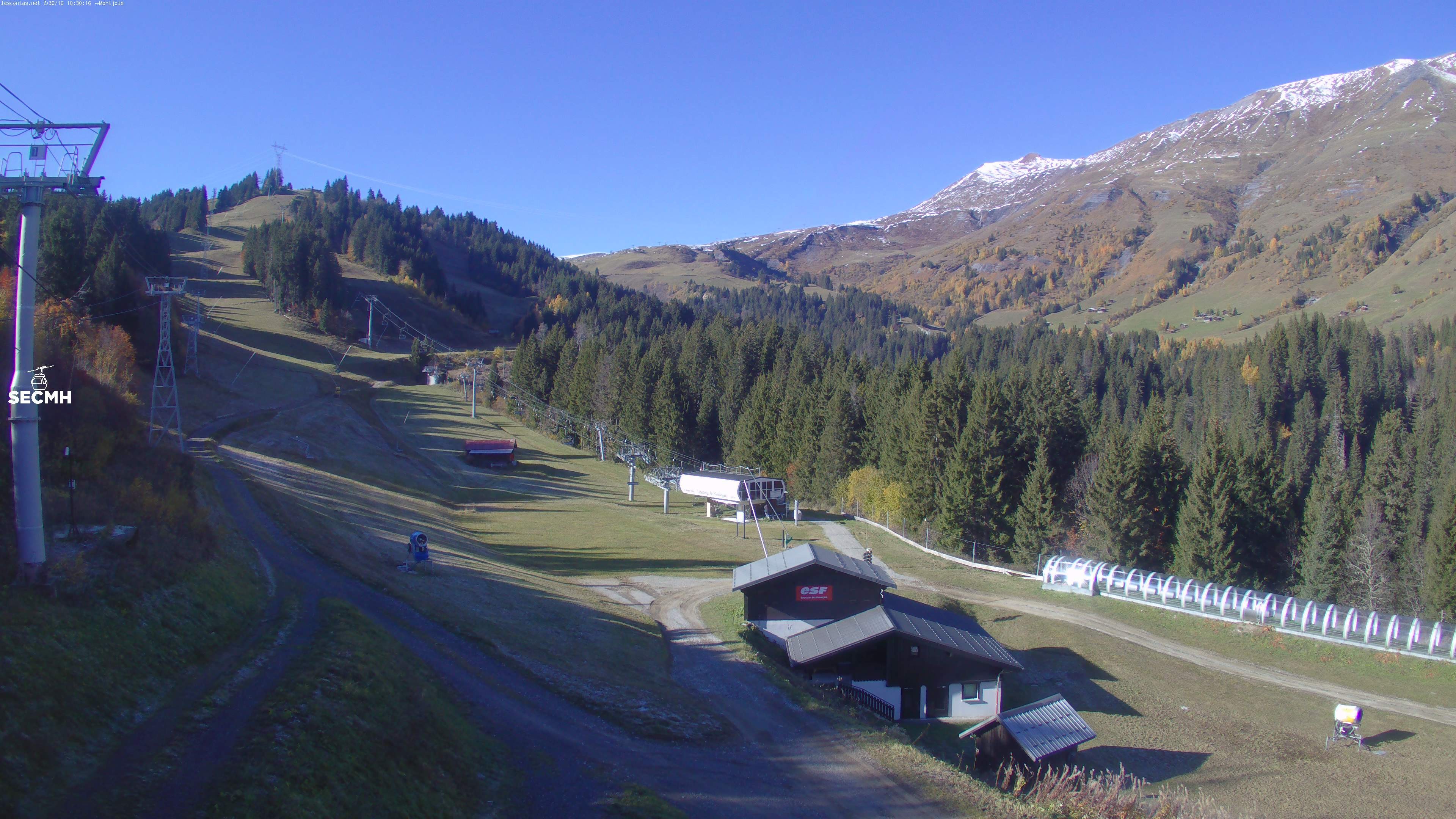 Archiv Foto Webcam Les Contamines, L'Etape