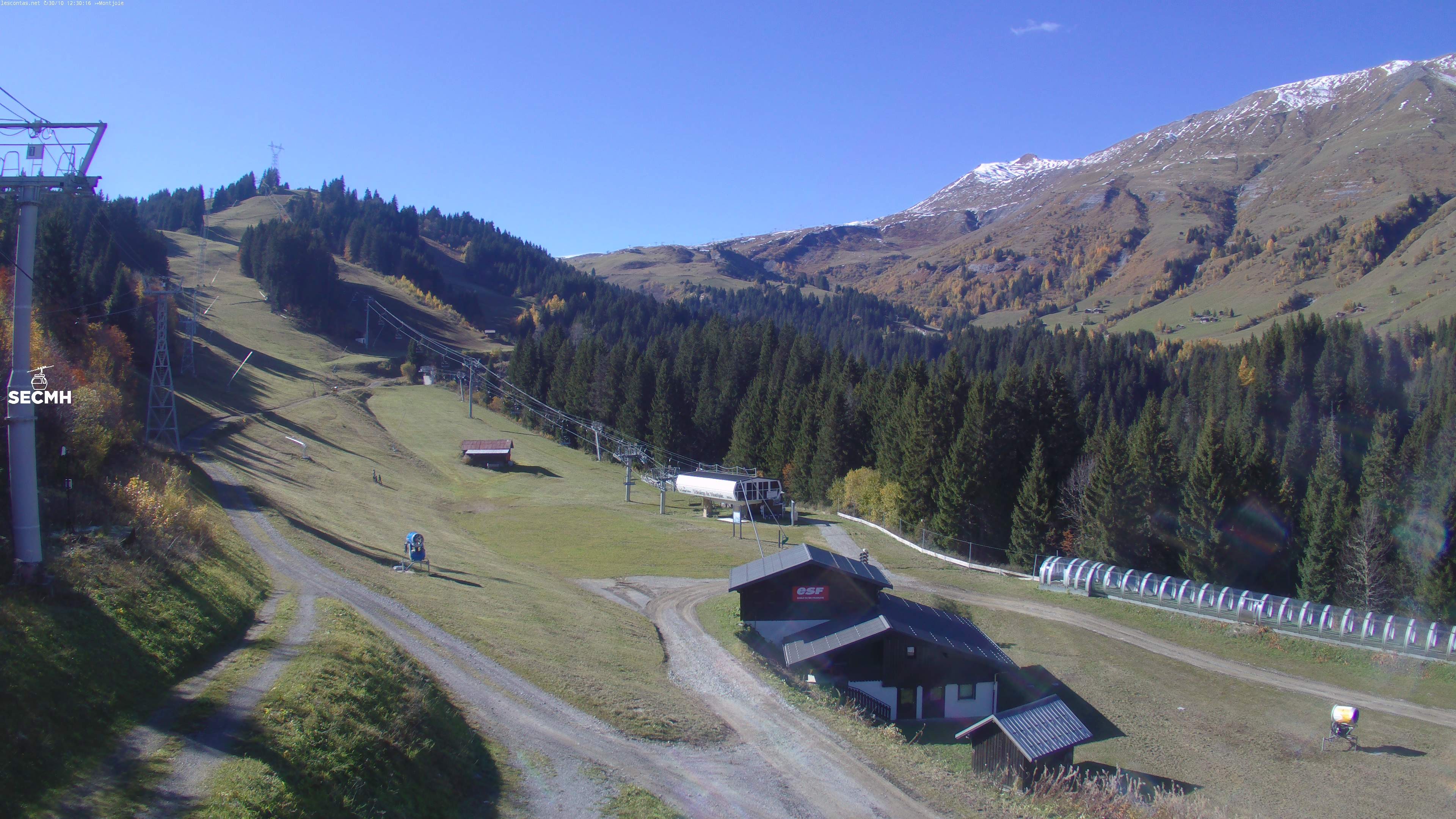Archiv Foto Webcam Les Contamines, L'Etape