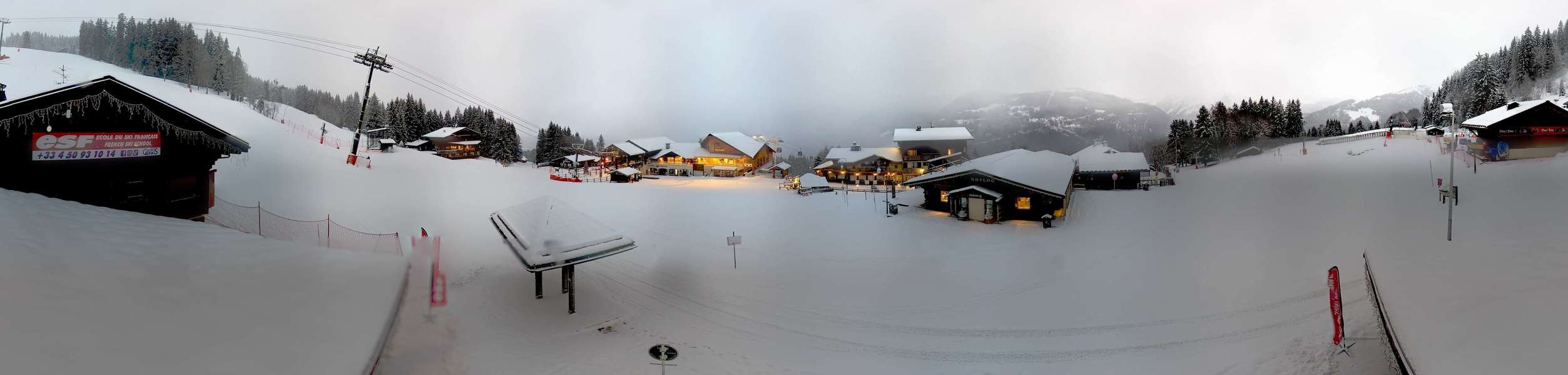 Archiv Foto Webcam Le Bettex, Saint-Gervais