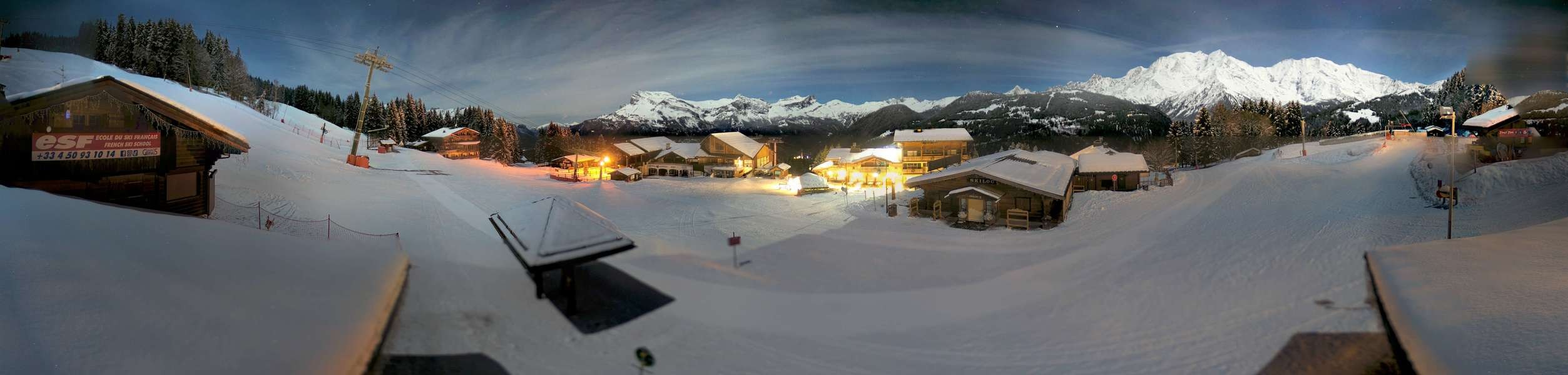 Archived image Webcam View from Le Bettex