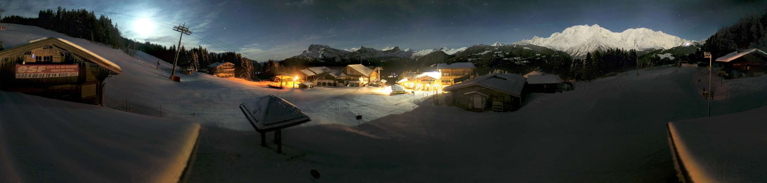 Archived image Webcam View from Le Bettex