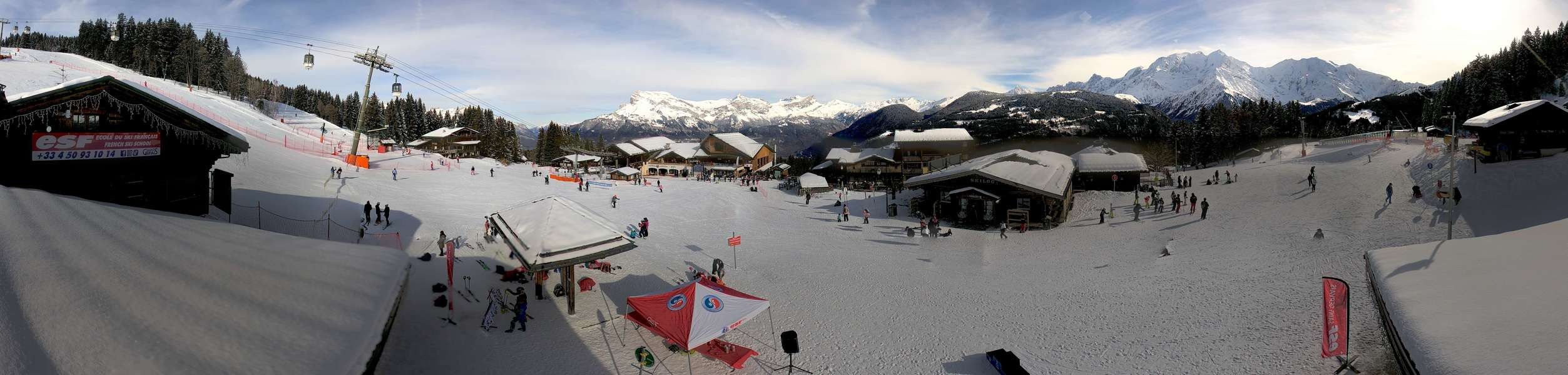 Archived image Webcam View from Le Bettex