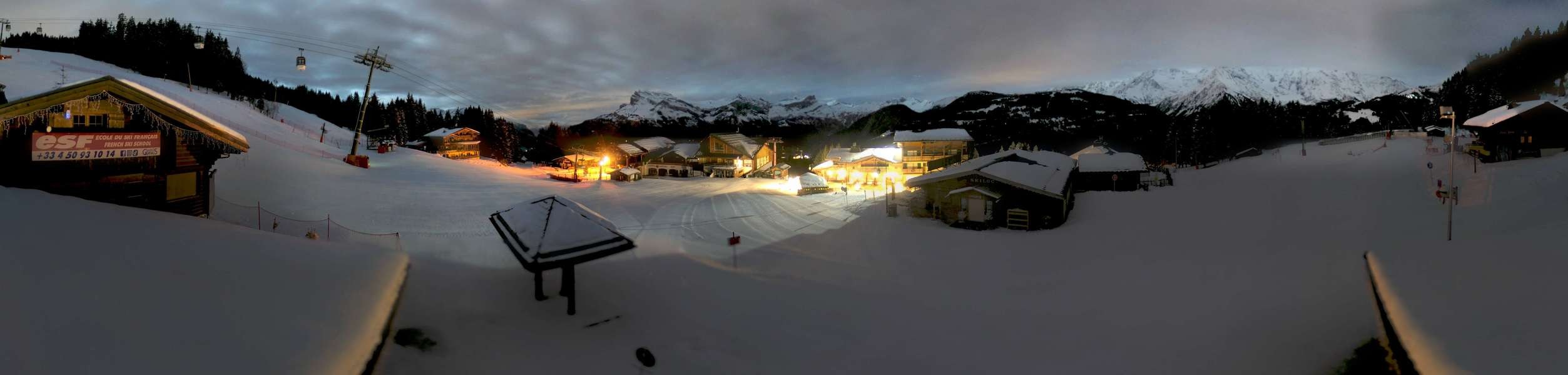 Archiv Foto Webcam Le Bettex, Saint-Gervais