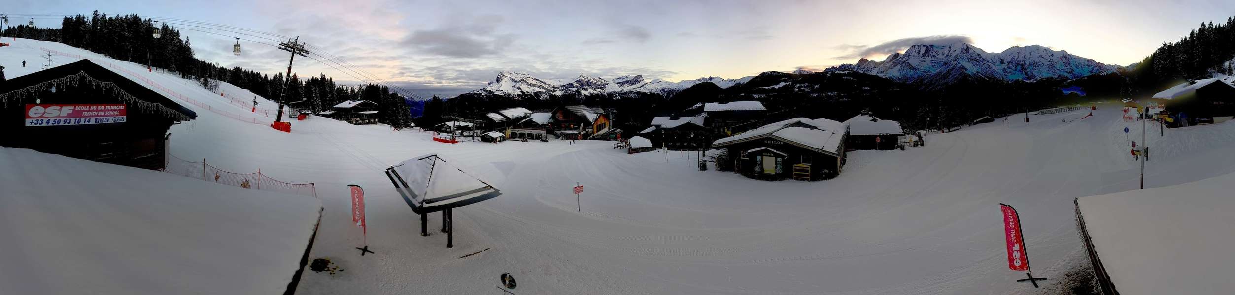 Archiv Foto Webcam Le Bettex, Saint-Gervais