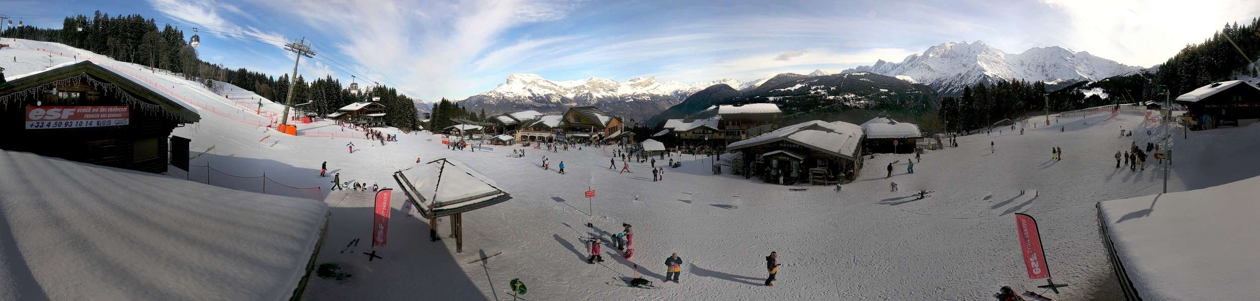 Archiv Foto Webcam Le Bettex, Saint-Gervais