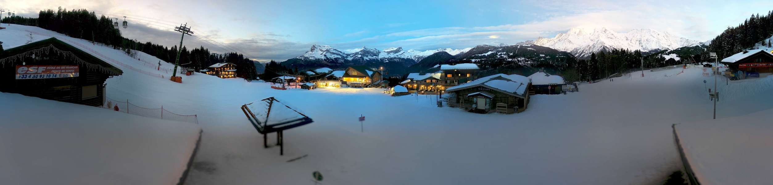 Archiv Foto Webcam Le Bettex, Saint-Gervais