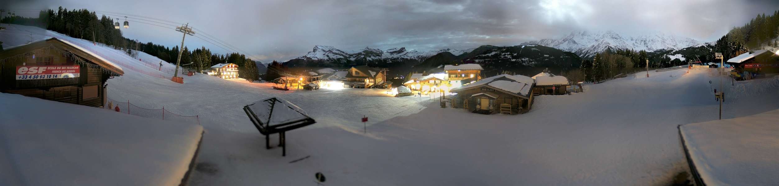 Archiv Foto Webcam Le Bettex, Saint-Gervais