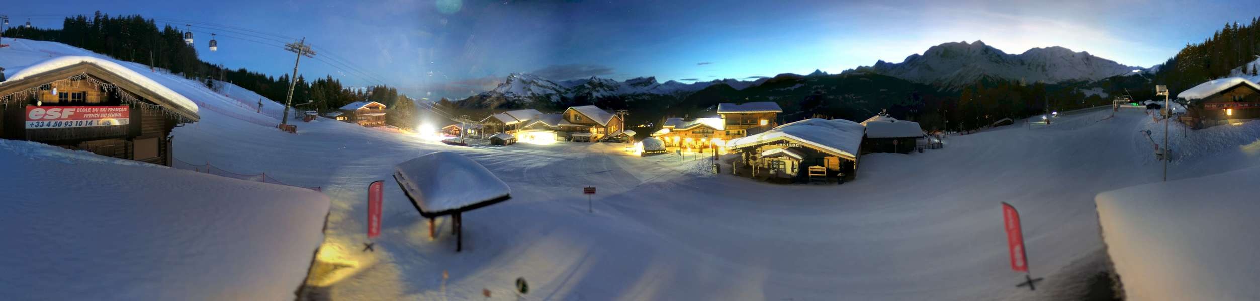 Archiv Foto Webcam Le Bettex, Saint-Gervais