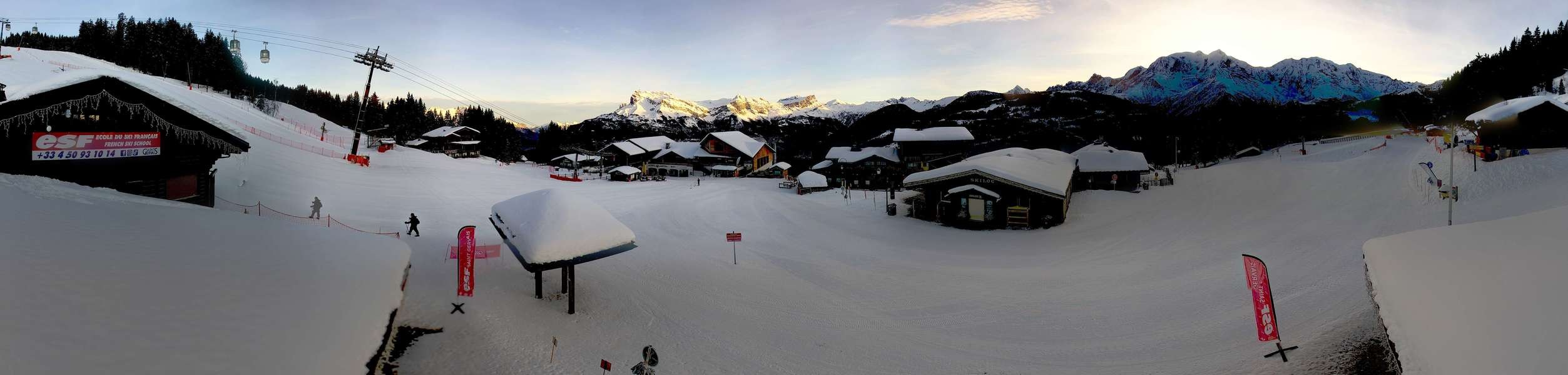 Archiv Foto Webcam Le Bettex, Saint-Gervais