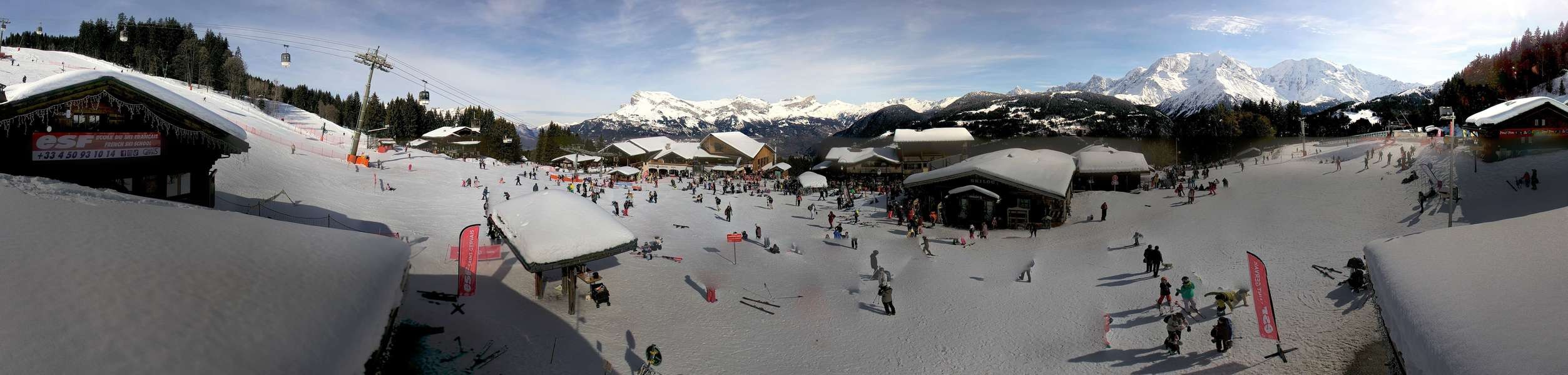 Archiv Foto Webcam Le Bettex, Saint-Gervais