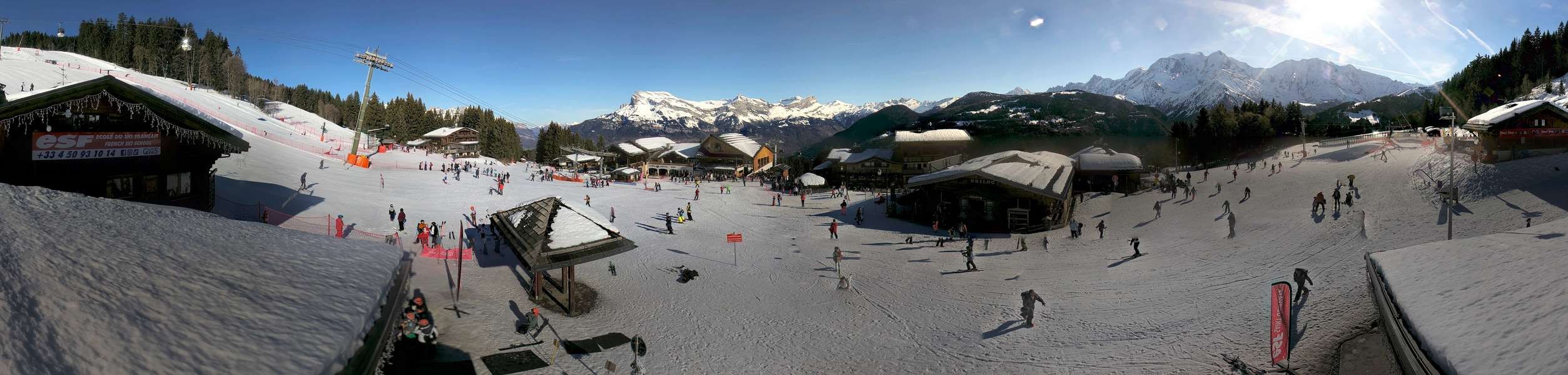 Archived image Webcam View from Le Bettex