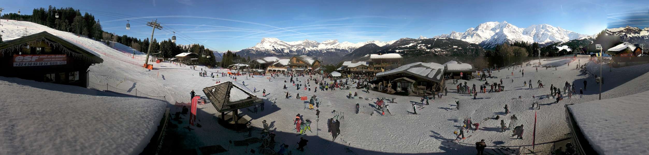 Archived image Webcam View from Le Bettex