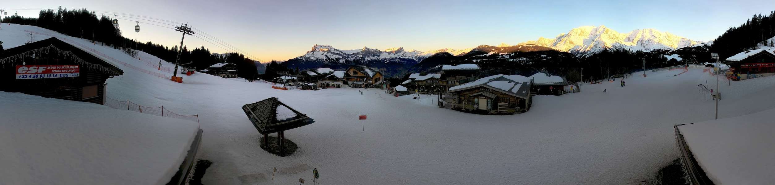 Archived image Webcam View from Le Bettex