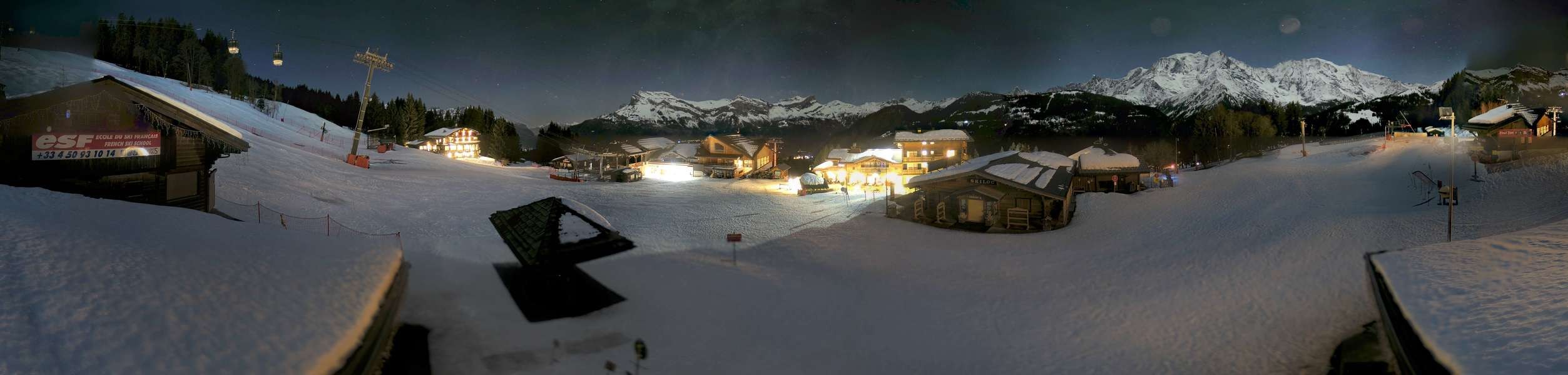 Archived image Webcam View from Le Bettex