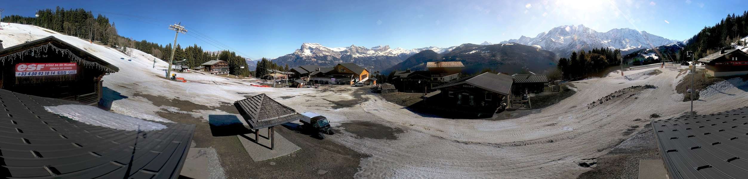 Archived image Webcam View from Le Bettex