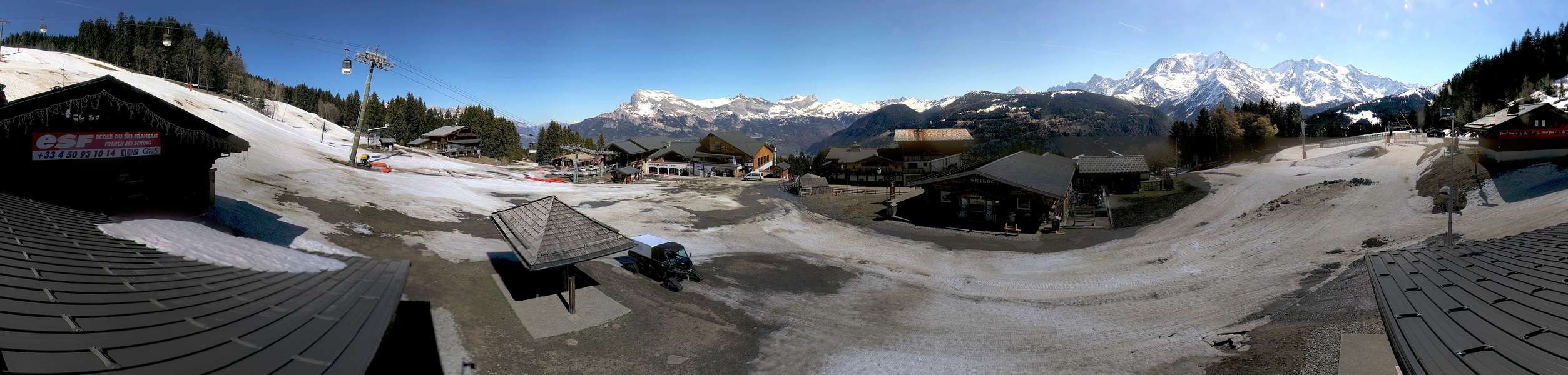 Archived image Webcam View from Le Bettex