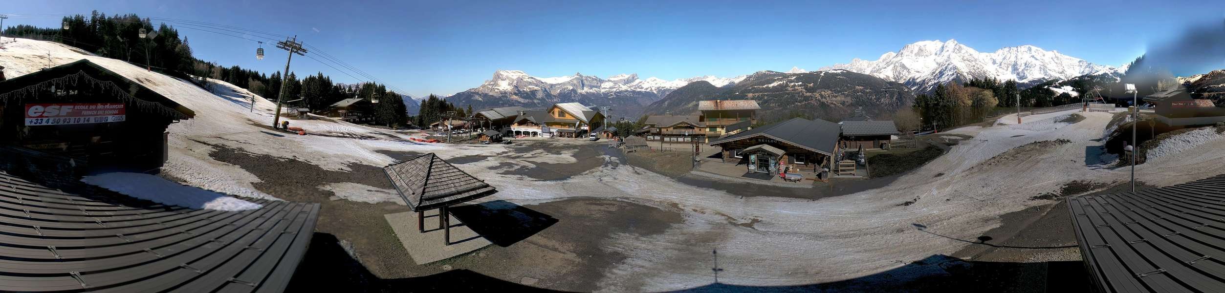 Archived image Webcam View from Le Bettex