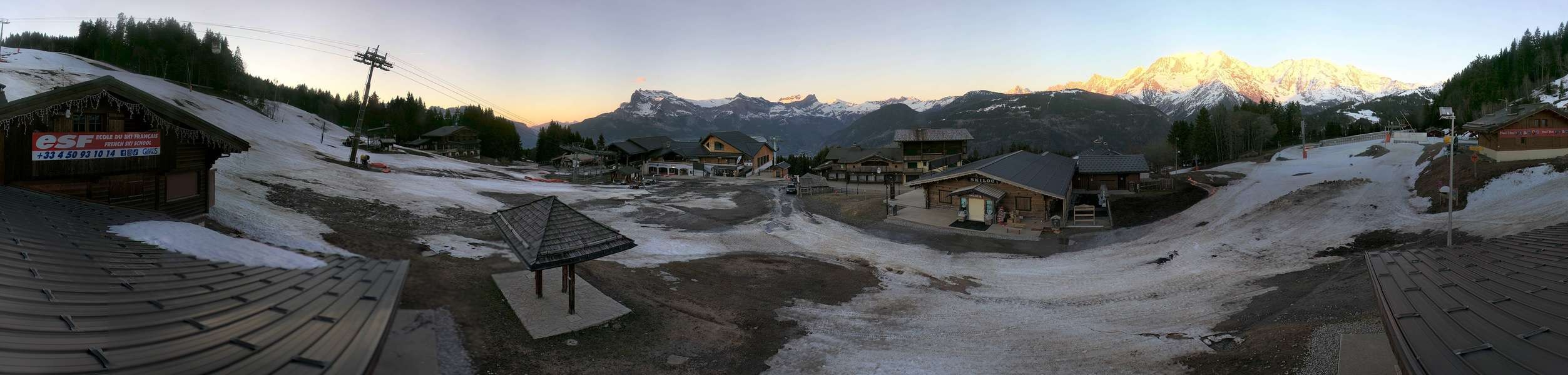 Archived image Webcam View from Le Bettex