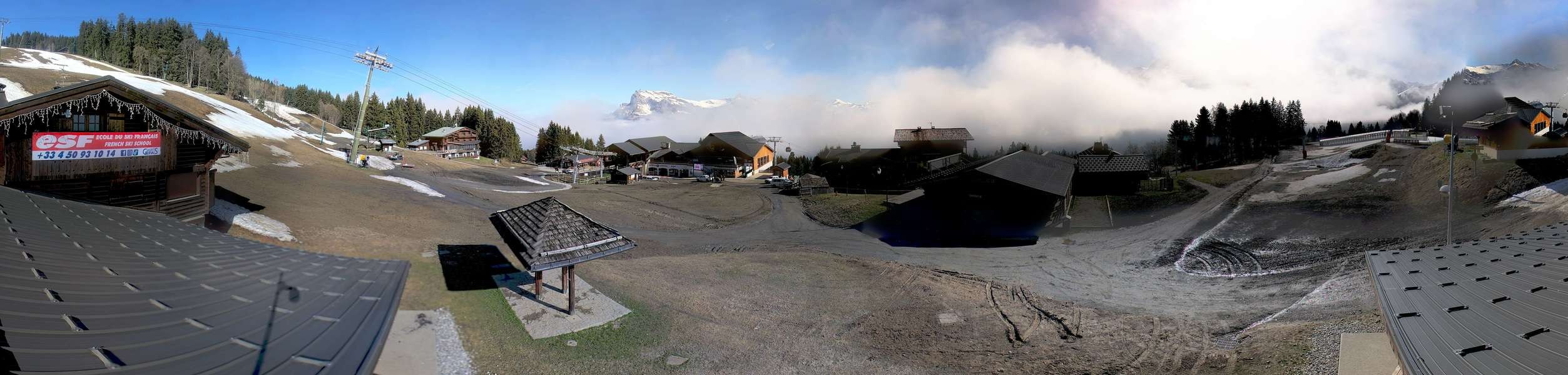 Archived image Webcam View from Le Bettex