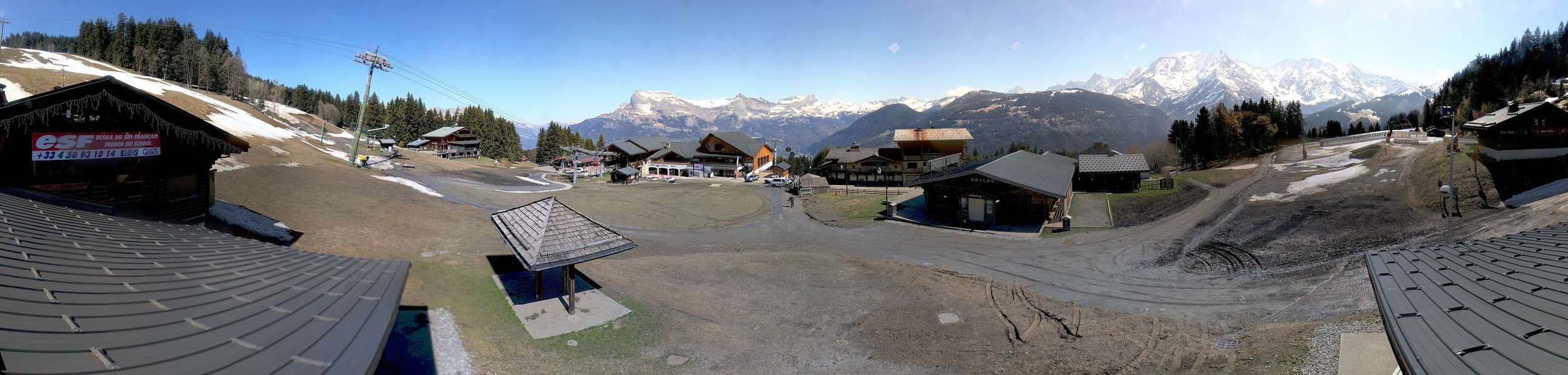 Archived image Webcam View from Le Bettex