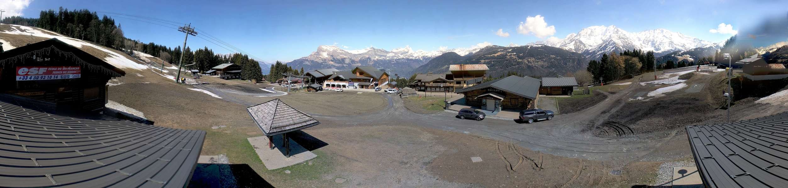 Archived image Webcam View from Le Bettex