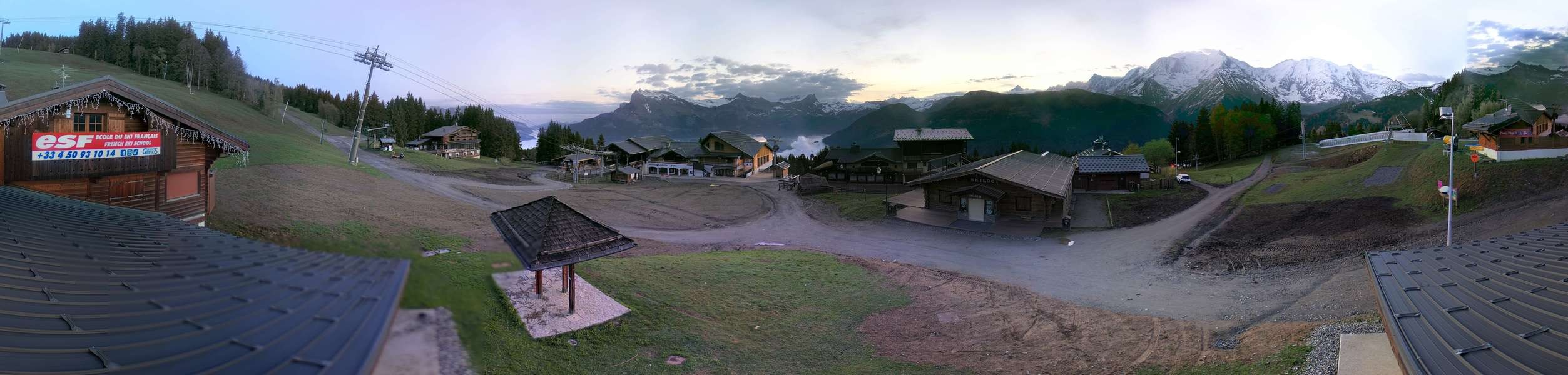 Archiv Foto Webcam Le Bettex, Saint-Gervais