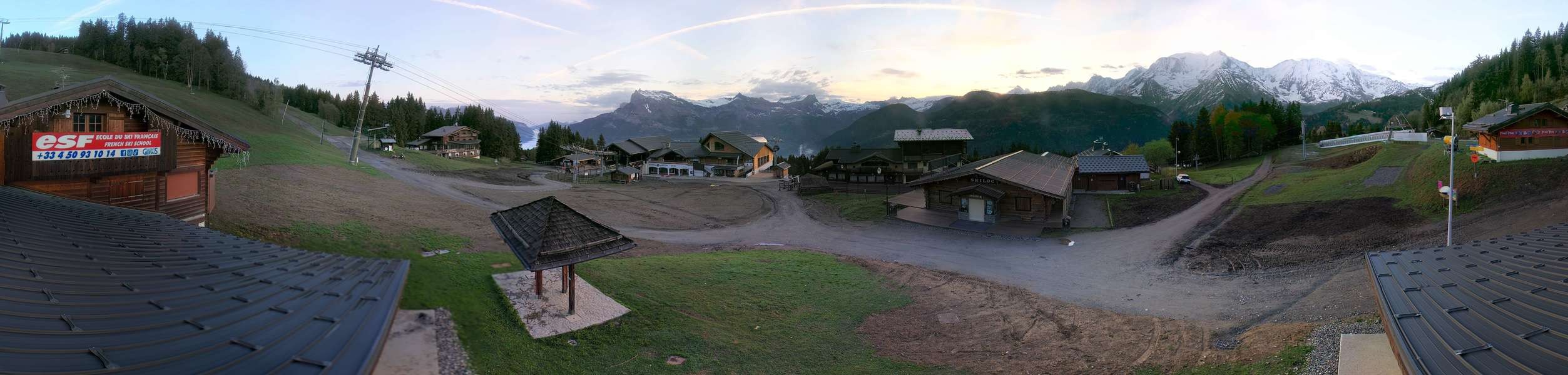 Archiv Foto Webcam Le Bettex, Saint-Gervais