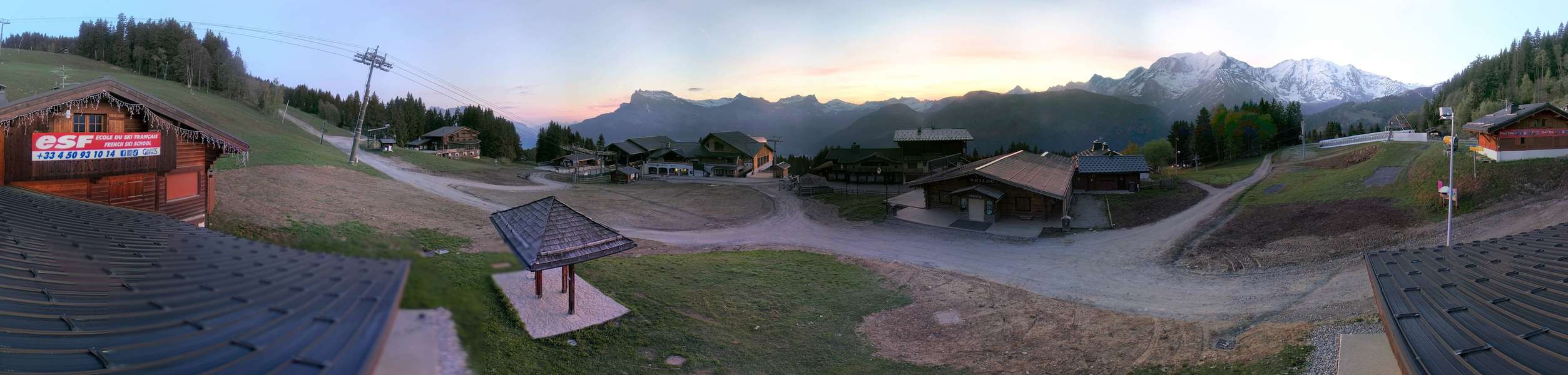 Archiv Foto Webcam Le Bettex, Saint-Gervais