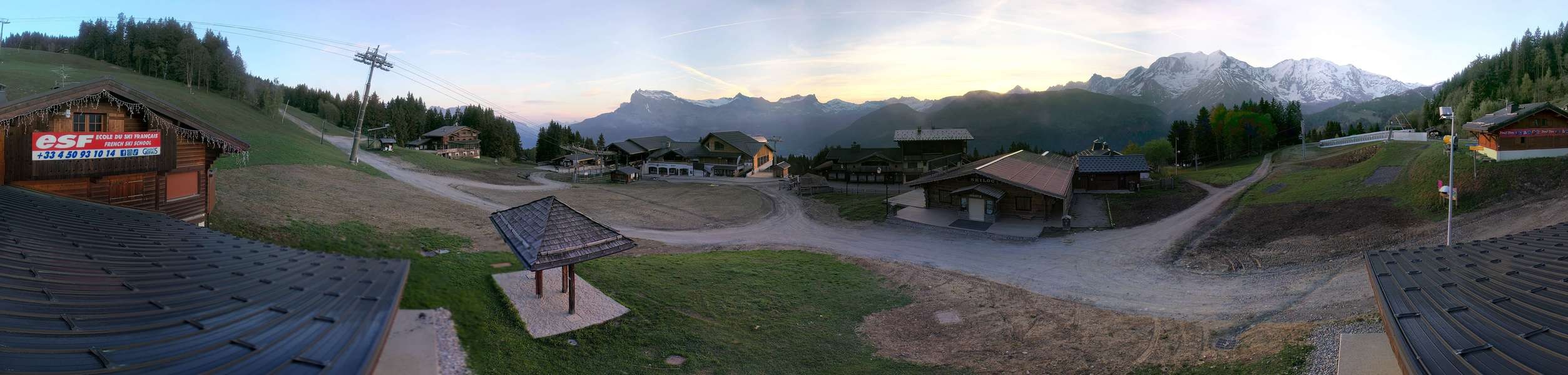 Archiv Foto Webcam Le Bettex, Saint-Gervais
