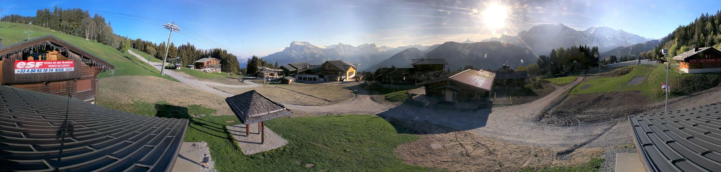 Archiv Foto Webcam Le Bettex, Saint-Gervais