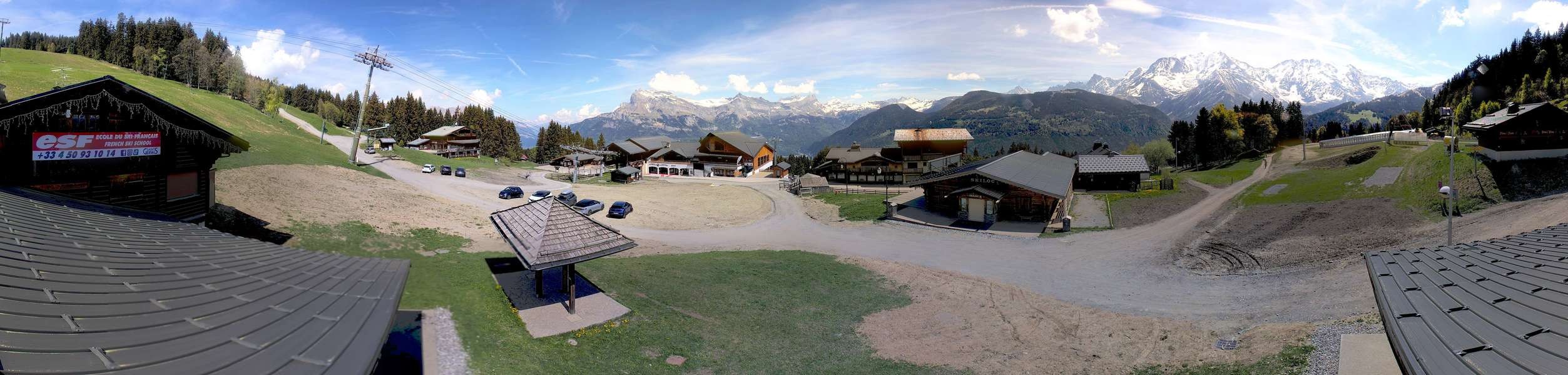 Archiv Foto Webcam Le Bettex, Saint-Gervais