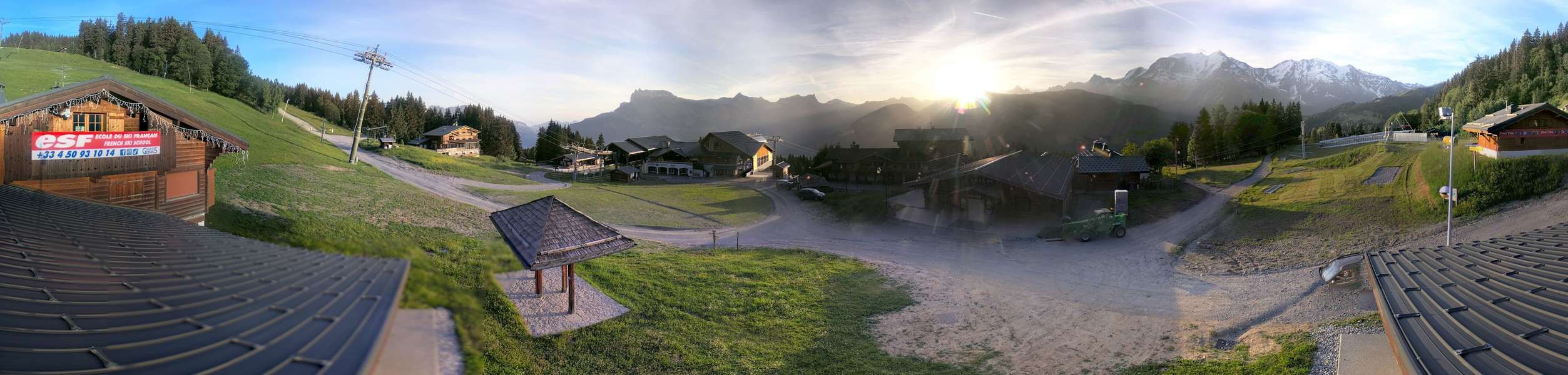 Archiv Foto Webcam Le Bettex, Saint-Gervais