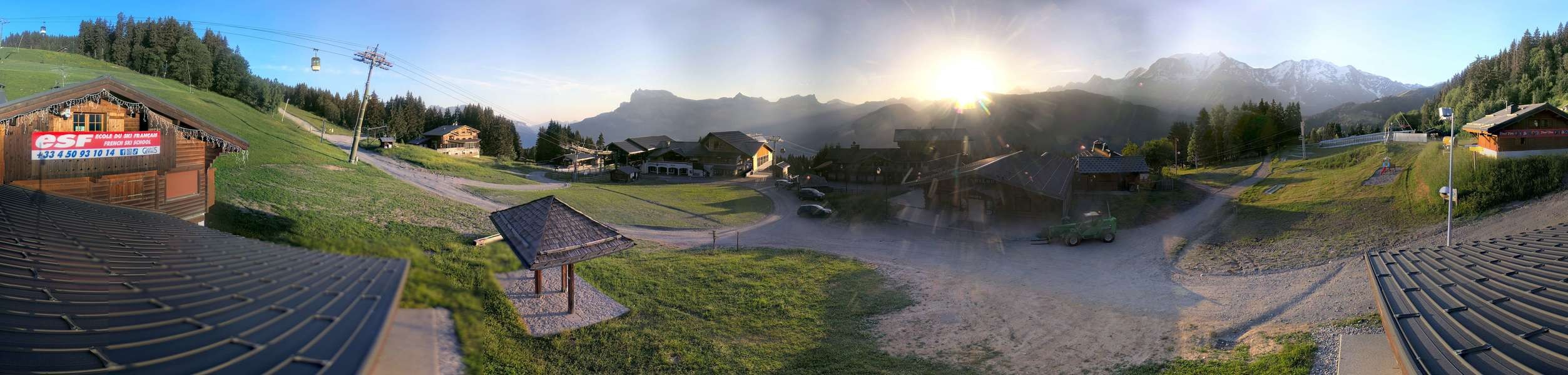 Archiv Foto Webcam Le Bettex, Saint-Gervais