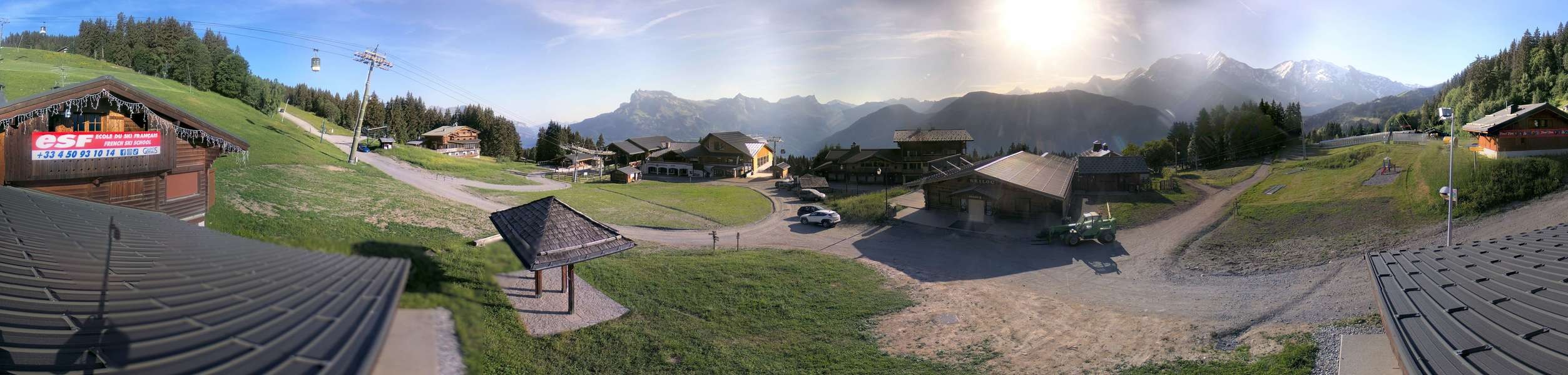 Archiv Foto Webcam Le Bettex, Saint-Gervais