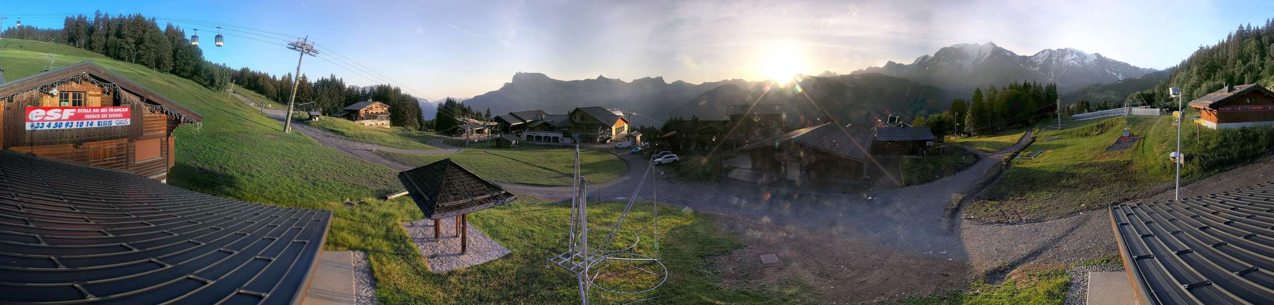 Archiv Foto Webcam Le Bettex, Saint-Gervais