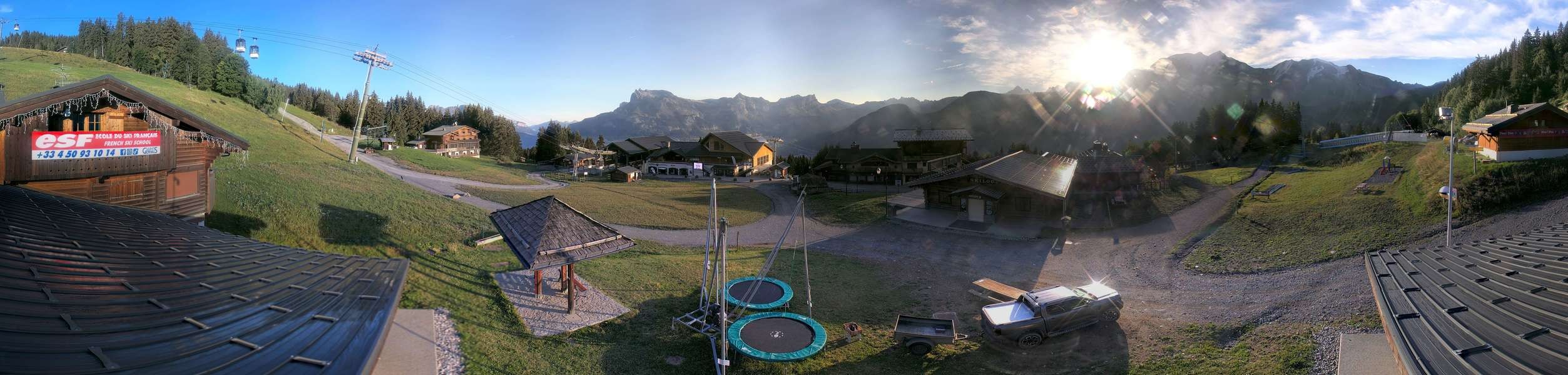 Archived image Webcam View from Le Bettex