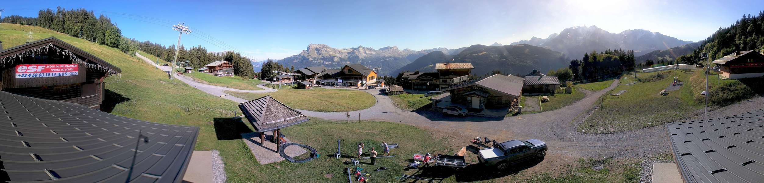 Archived image Webcam View from Le Bettex